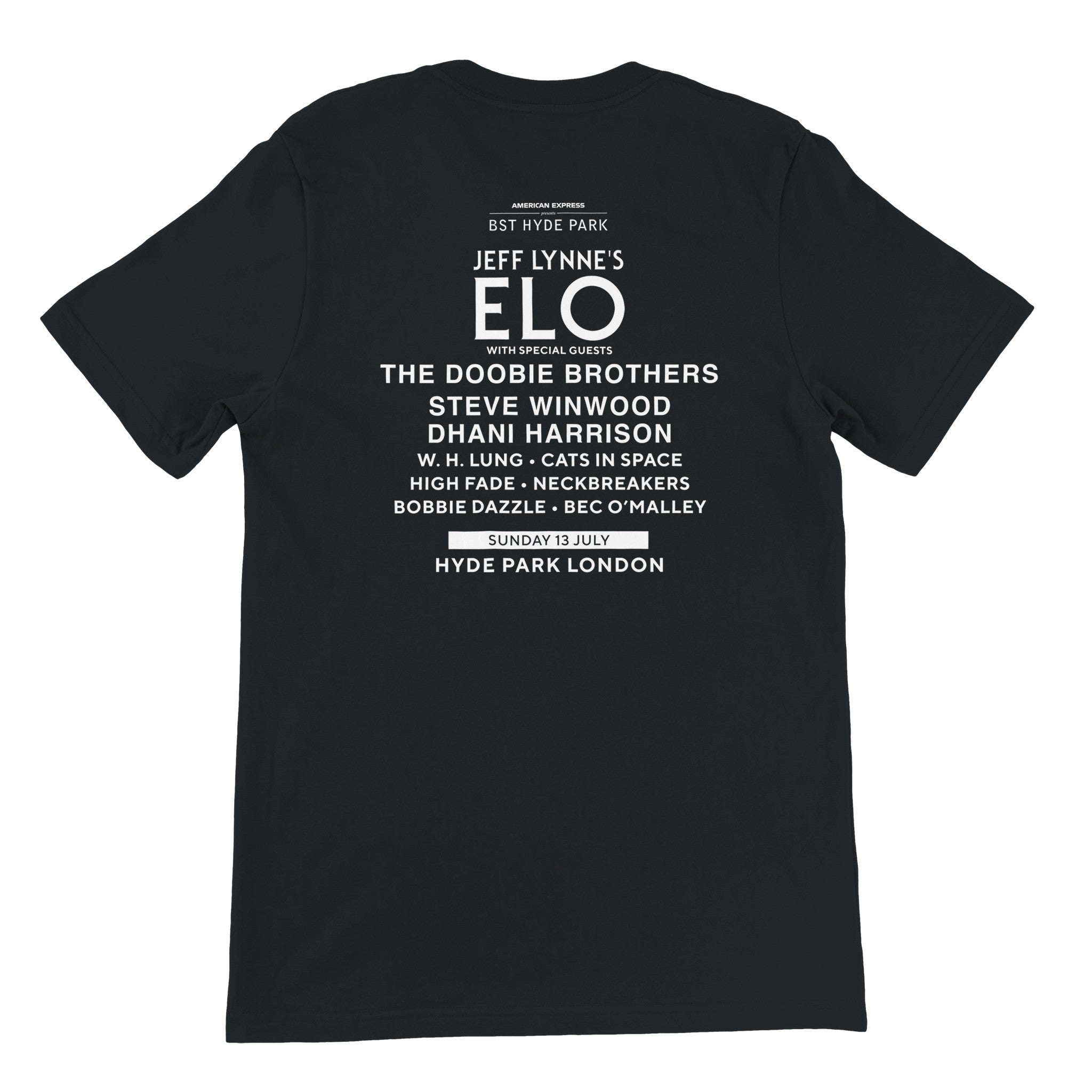BST Hyde Park Jeff Lynne's Elo 2025 Event T-Shirt